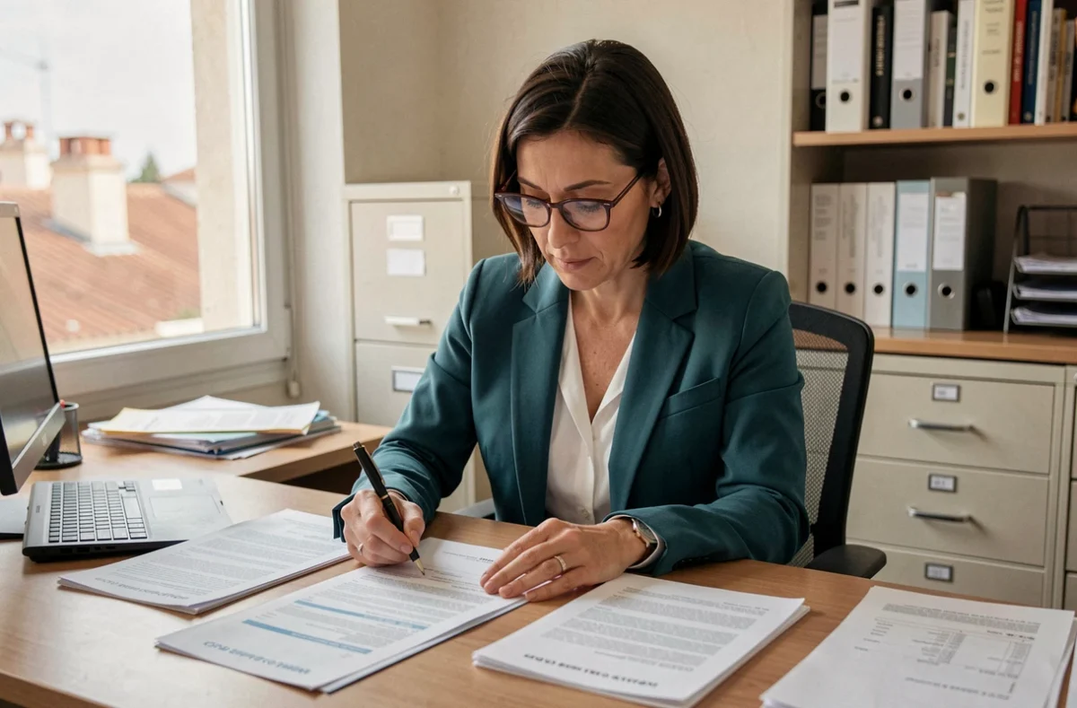 Experte ACE Crédit Toulon étudiant des documents de financement immobilier